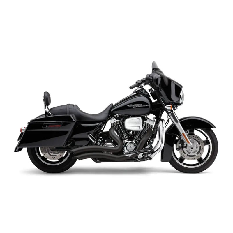 Cobra Speedster Short Swept Exhaust for Harley 17-24 Touring / Black  - Customhoj