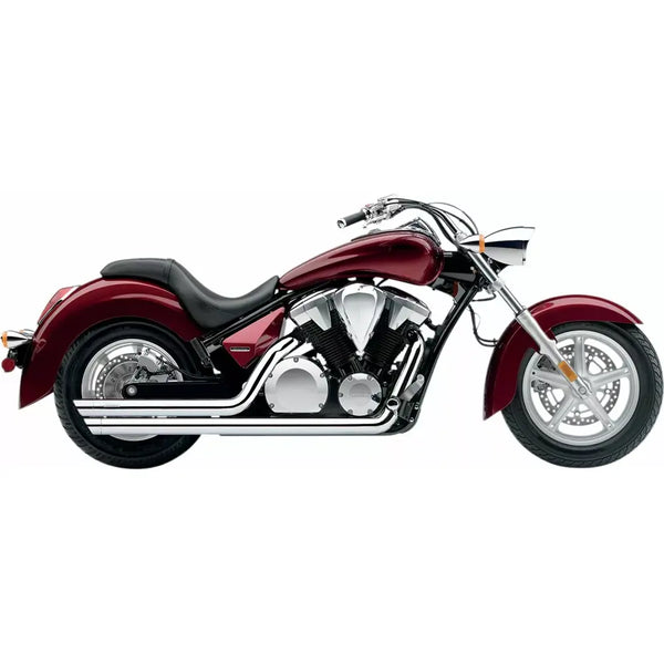 Cobra Speedster Slashdown Exhaust Chrome for Honda 10-20 VT1300CX Fury  - Customhoj
