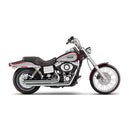 Cobra Speedster Slashdown Exhaust for Harley 12-17 Dyna / Chrome  - Customhoj