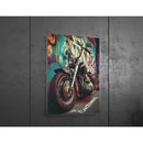 Customhoj Graffiti Workshop Garage Poster