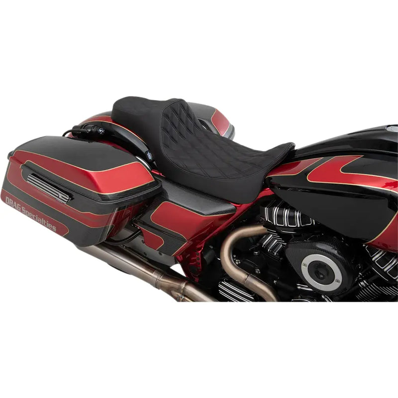 Drag Specialties Siodło Predator III Extended Reach do Harley 