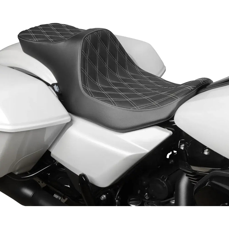 Drag Specialties Siedzenie Predator III 2-Up do motocykli Harley