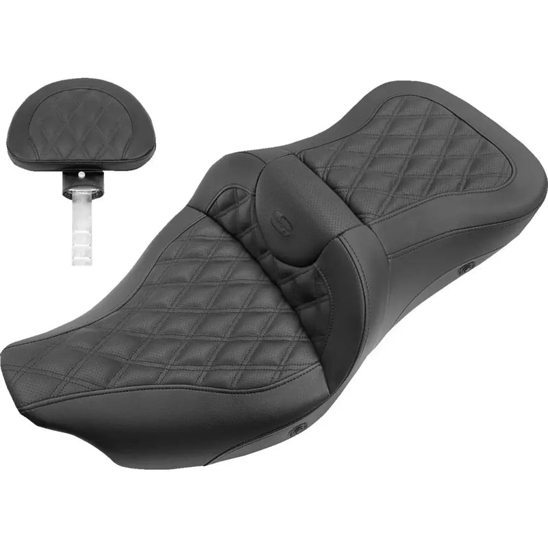 Saddlemen Siedzenie Roadsofa Lattice Stitch do Harleya