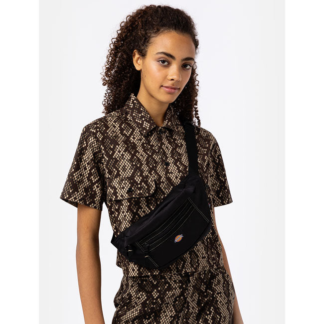 Dickies Ashville Pouch Bag Black  - Customhoj