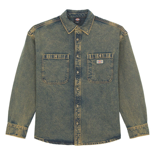 Dickies Houston Shirt Yellow / S  - Customhoj