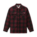 Dickies Sherpa Lined Sacramento Shirt Maroon / S