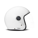 DMD P1 Open Motorcycle Helmet White / XS (54cm)  - Customhoj