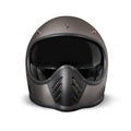 DMD Seventyseven Retro MX Motorcycle Helmet Point Black / XS (53-54cm)  - Customhoj