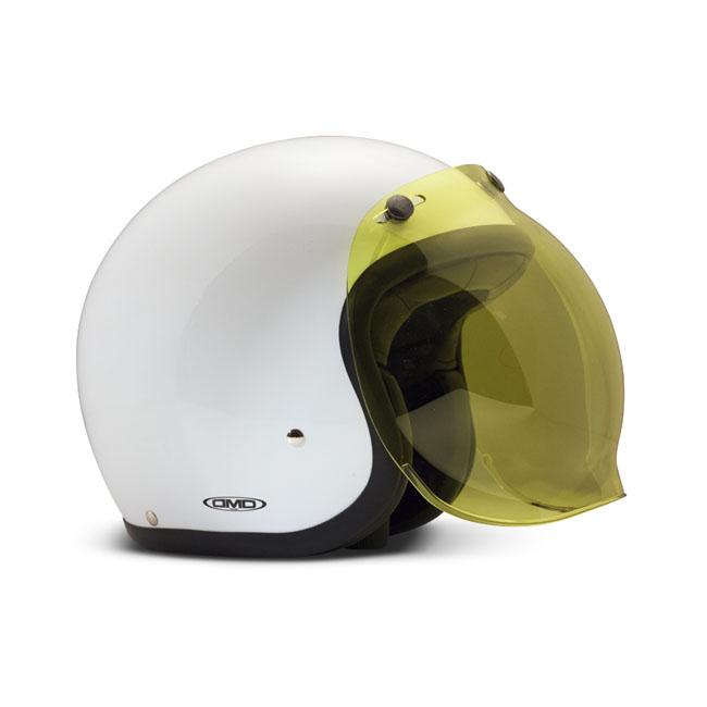 DMD Visor Yellow DMD Bubble Vintage Helmet Visor Customhoj