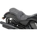 Drag Specialties Low Profile Touring Seat for Victory 03-17 High Ball / Kingpin / Vegas / Pillow Top Black  - Customhoj
