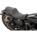 Drag Specialties Predator III Seat for Harley 06-17 Dyna / Diamond Black  - Customhoj