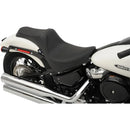 Drag Specialties Predator III Seat for Harley 18-25 Softail Deluxe / Heritage / Slim / Street Bob / Standard / Black  - Customhoj