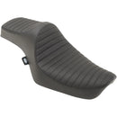 Drag Specialties Predator III Seat for Harley 82-03 XL Sportster / Tuck n Roll Black  - Customhoj