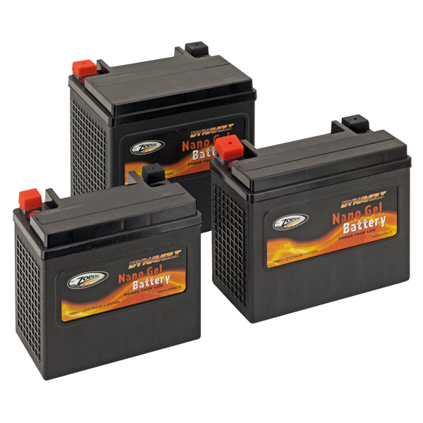 Dynavolt Nano Gel Motorcycle Battery for Harley