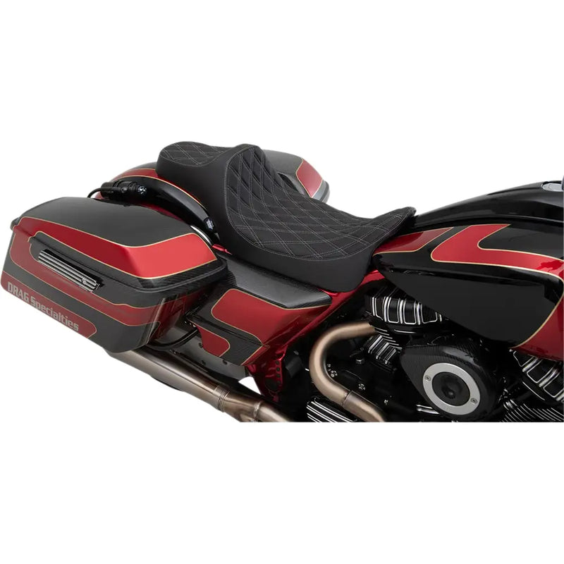 Drag Specialties Siodło Predator III Extended Reach do Harley 