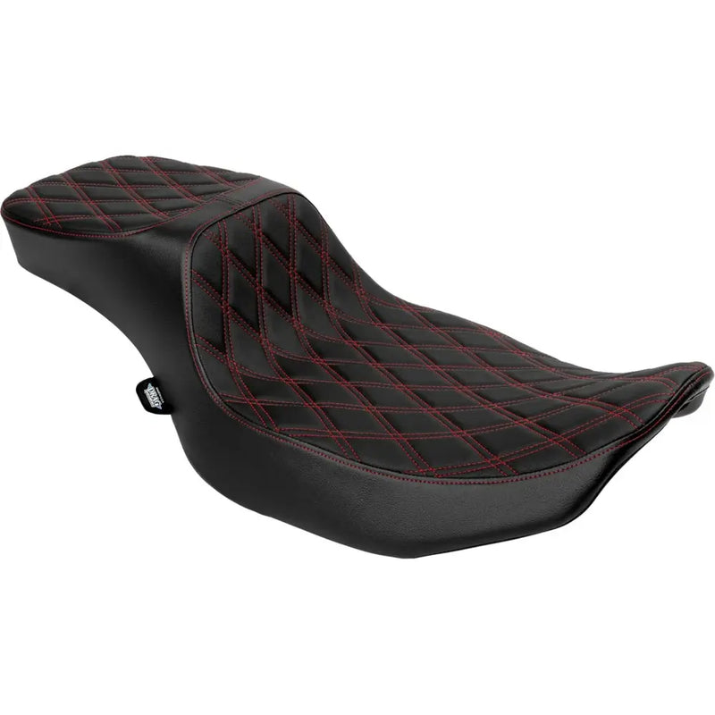 Drag Specialties Performance Predator 2-Up Extended Reach Seat dla Harley