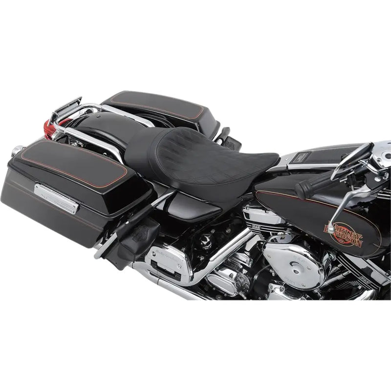 Drag Specialties Niskoprofilowe przednie siedzenie solo EZ-ON do motocykli Harley