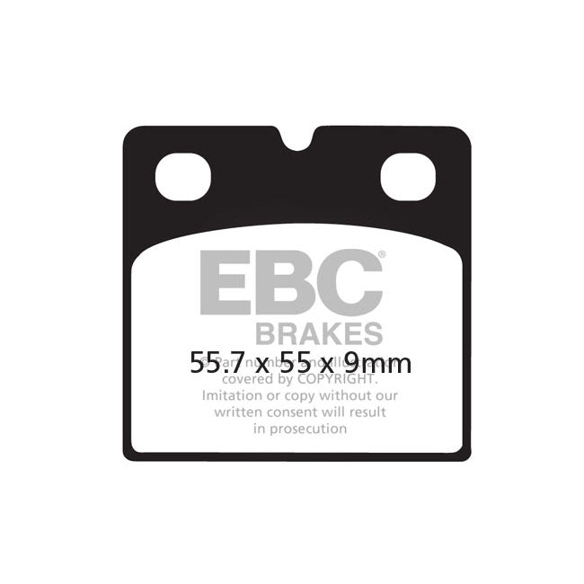 EBC Brake Pads Triumph T140 Bonneville L.F. Harris Production Bike 85-88 EBC V-Pad Semi Sintered Rear Brake Pads for Triumph Customhoj