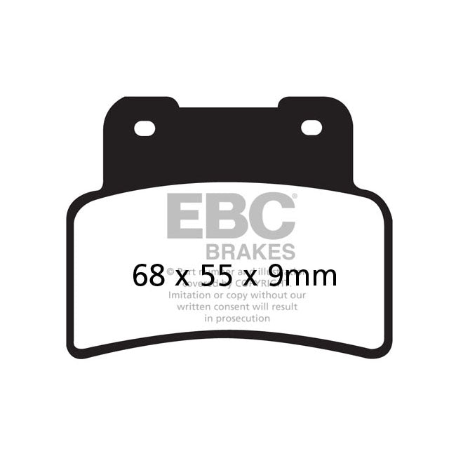 EBC Double-H Sintered Front Brake Pads for Aprilia Dorsoduro 750 (ABS) 08-16
