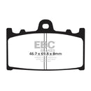 EBC Double-H Sintered Front Brake Pads for Suzuki GSF 1200 Bandit 2006