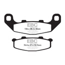 EBC Organic Rear Brake Pads for Kawasaki ZR 550 B2/B3 Zephyr 91-93
