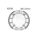 EBC Rear Brake Shoes for Kawasaki H1 500 Mach III 69-70