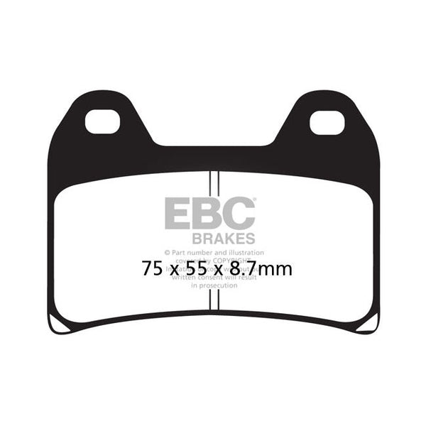 EBC V-Pad Semi Sintered Front Brake Pads for KTM 1050 Adventure 15-16