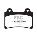 EBC V-Pad Semi Sintered Front Brake Pads for Yamaha TDM 850 91-95