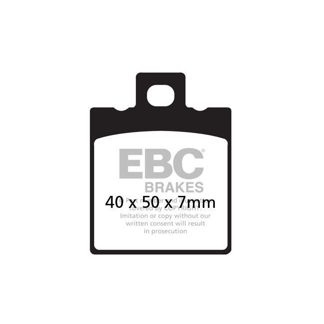 EBC V-Pad Semi Sintered Rear Brake Pads for Ducati 400 Supersport 93-97