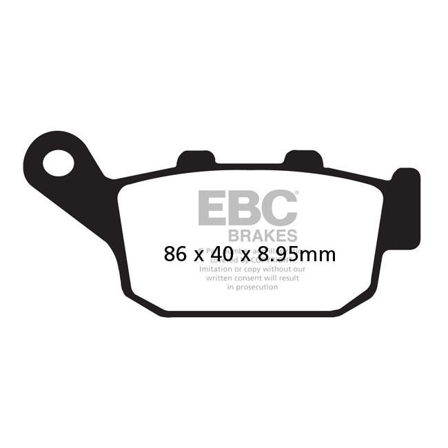 EBC V-Pad Semi Sintered Rear Brake Pads for Honda CB 650 F / FA / R / RA 14-21