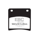 EBC V-Pad Semi Sintered Rear Brake Pads for Suzuki GSX 1100 G 91-96