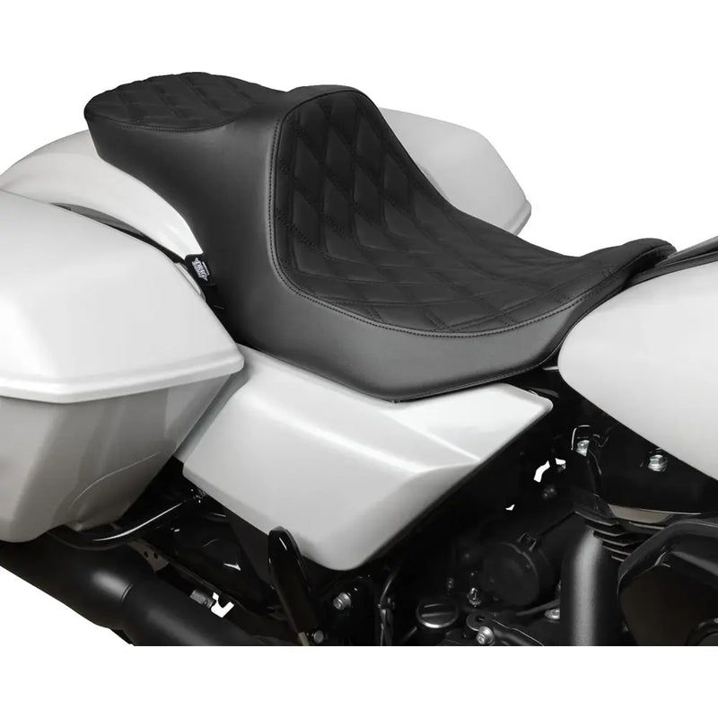 Drag Specialties Siedzenie Predator III 2-Up do motocykli Harley