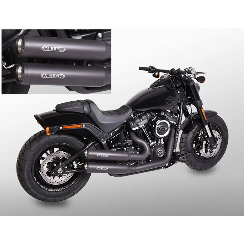 Układ wydechowy Miller Bronco Euro 4 do Harleya