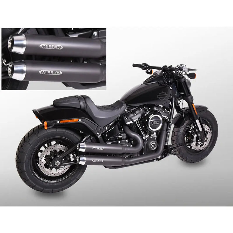 Układ wydechowy Miller Bronco Euro 4 do Harleya