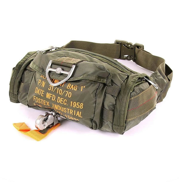 Fostex Army Torba biodrowa z spadochronu, zielona