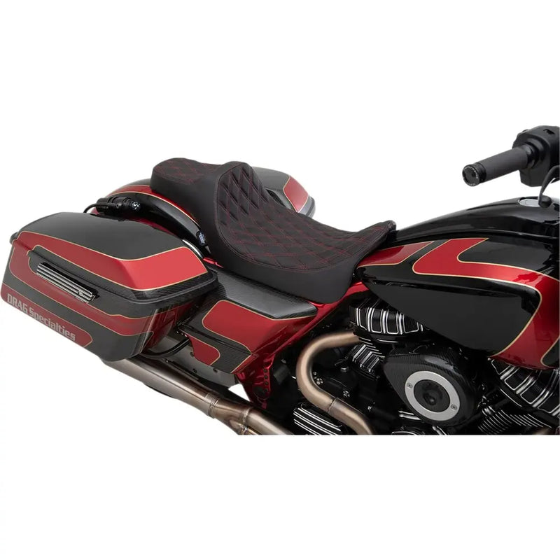 Drag Specialties Siodło Predator III Extended Reach do Harley 