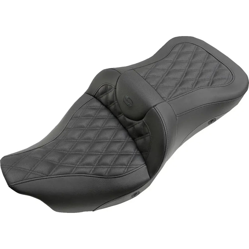 Saddlemen Siedzenie Roadsofa Extended Reach Lattice Stitch do Harleya