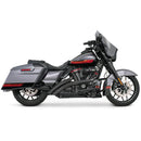 Freedom Performance Radical Radius Straight Star Exhaust for Harley 95-16 Touring / Black / Black  - Customhoj