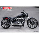 Freedom Performance Sharp Curve Radius Slash Cut Exhaust for Harley  - Customhoj