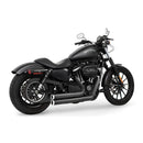 Freedom Performance Thorcat EC Approved Independence Shorty Exhaust for Harley 07-20 XL Sportster (Euro 3/4) / Black / Chrome  - Customhoj