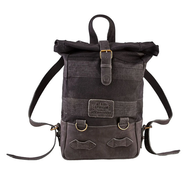 Holy Freedom Back to Black Motorcycle Backpack  - Customhoj