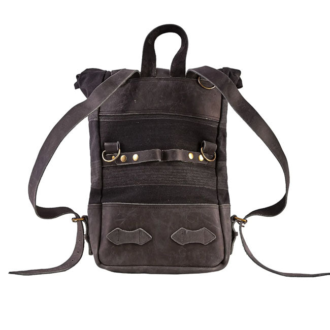 Holy Freedom Back to Black Motorcycle Backpack  - Customhoj