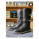 Holy Freedom Night Hawk High Motorcycle Boots