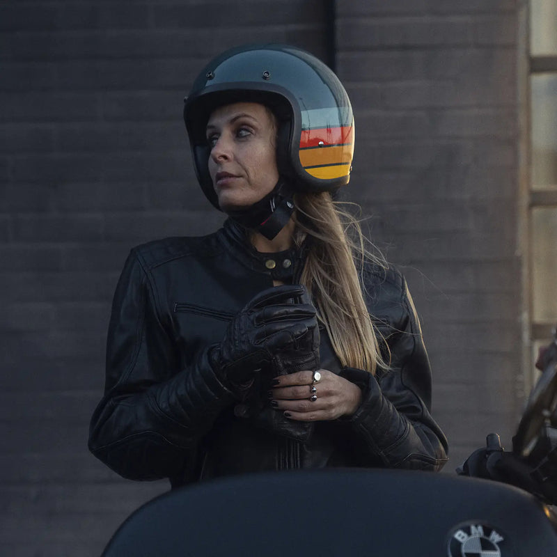 DMD Niestandardowy otwarty kask motocyklowy retro
