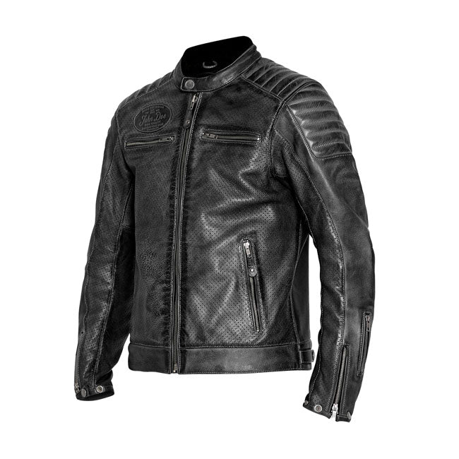 John Doe Storm Leather Motorcycle Jacket  - Customhoj