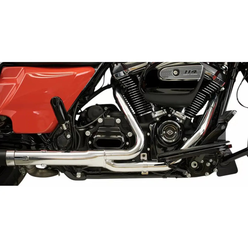 Khrome Werks Hideaway 2-Into-2 Header System for Harley 17-25 Touring  - Customhoj