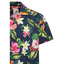 King Kerosin Tropcial Flowers Hawaii Shirt  - Customhoj