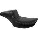 Le Pera KickFlip Daddy Long Legs Extended Seat for Harley 24-25 Touring Road Glide / Street Glide / Pleated Black  - Customhoj