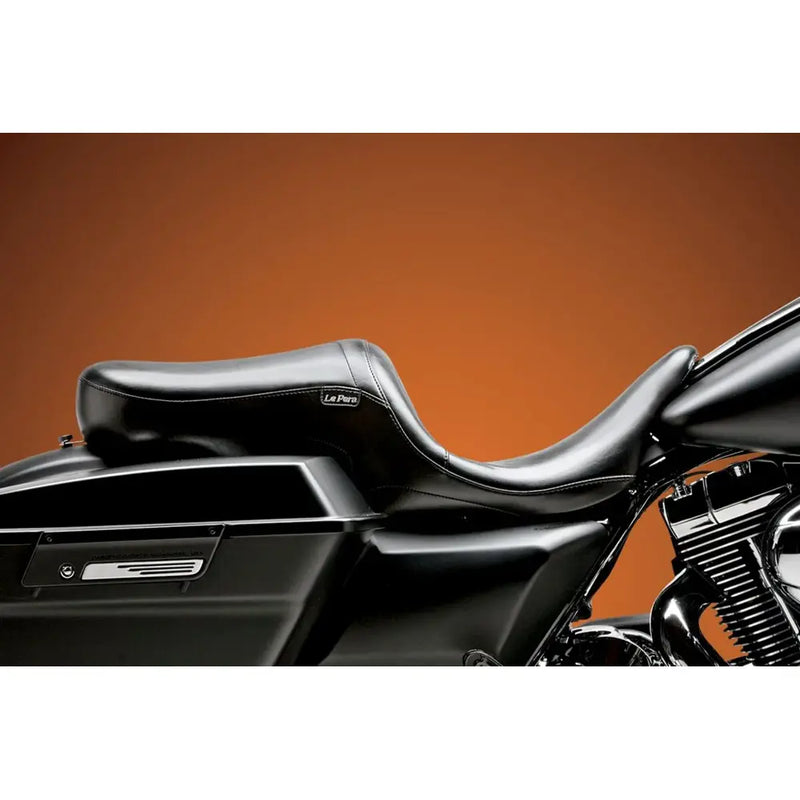 Le Pera Maverick Up Front Seat for Harley 08-25 Touring (excl. 23-25 CVO; 24-25 Road Glide / Street Glide) / Black  - Customhoj