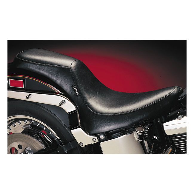 Le Pera Silhouette 2-Up Seat for Harley 00-06 Softail Fat Boy / Black  - Customhoj